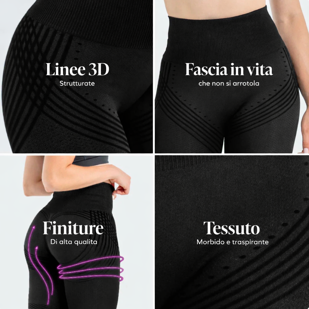 Leggins 3D™️ - Riduce la cellulite e tonifica le gambe