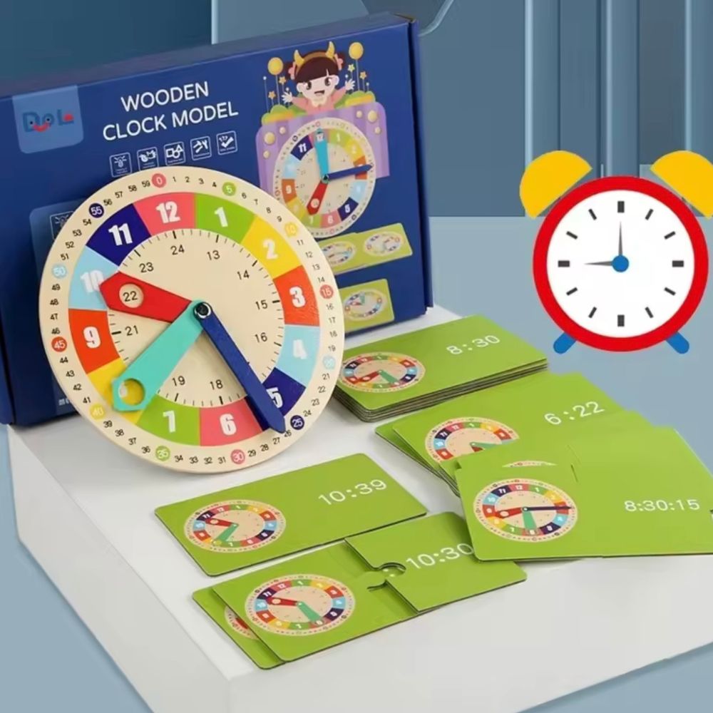 Orologio educativo in legno™️
